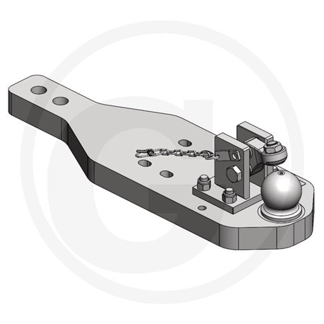 Płyta nośna K80 768/240/50 3000kg Scharmüller 009605220A02