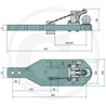 Płyta nośna K80 768/240/50 3000kg Scharmüller 009605220A02