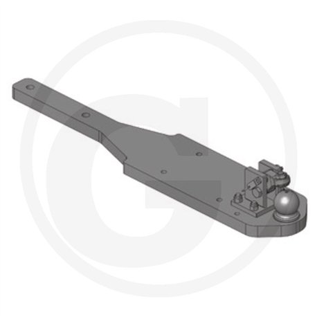 Płyta nośna K80 1230/250/40 1500kg Scharmüller 009605350