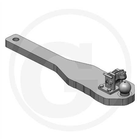 Płyta nośna K80 933/260/50 4000kg Scharmüller 009605650A02