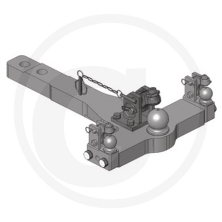 Płyta nośna K80 808/90/60 3300kg Scharmüller 009605780