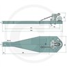 Płyta nośna K80 1065/285/45 3000kg Scharmüller 009605801