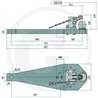 Płyta nośna K80 827/270/45 3000kg Scharmüller 009605970