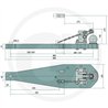 Płyta nośna K80 900/230/45 3000kg Scharmüller 009605972