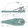 Płyta nośna K80 765/230/45 3000kg Scharmüller 009605973