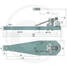 Płyta nośna K80 900/230/50 3000kg Scharmüller 009605974