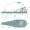 Płyta nośna K80 765/230/45 3000kg Scharmüller 009605975