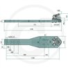 Płyta nośna K80 1338/270/50 3000kg Scharmüller 009605995