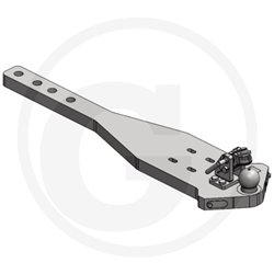 Płyta nośna K80 1338/345/50 4000kg Scharmüller 009605999