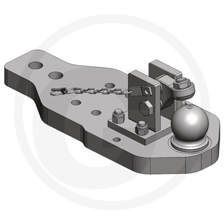 Płyta nośna K80 560/240/40 3000kg Scharmüller 009606010