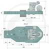 Płyta nośna K80 560/240/40 3000kg Scharmüller 009606010