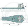 Płyta nośna K80 738/245/50 3000kg Scharmüller 009606391