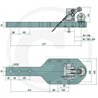 Płyta nośna K80 775/245/50 4000kg Scharmüller 009606420