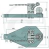 Płyta nośna K80 480/256/40 3000kg Scharmüller 009606490