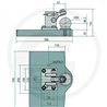 Płyta nośna K80 396/396/45 3000kg Scharmüller 009609000
