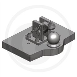 Płyta nośna K80 305/396/45 3000kg Scharmüller 009609070