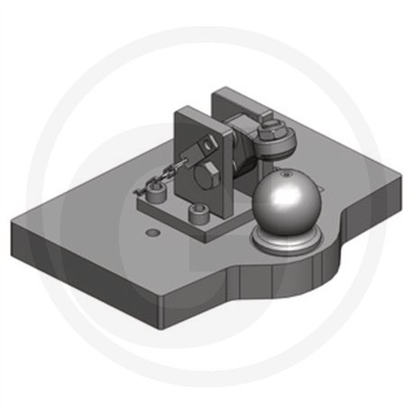 Płyta nośna K80 305/396/45 3000kg Scharmüller 009609070