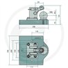 Płyta nośna K80 296/296/45 3000kg Scharmüller 009609100