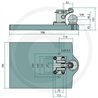Płyta nośna K80 596/396/45 3000kg Scharmüller 009609200