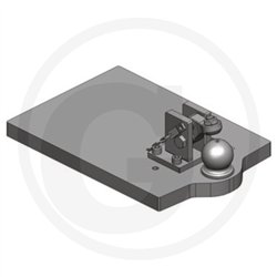 Płyta nośna K80 596/396/40 2000kg Scharmüller 009609210