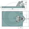Płyta nośna K80 596/396/40 2000kg Scharmüller 009609210