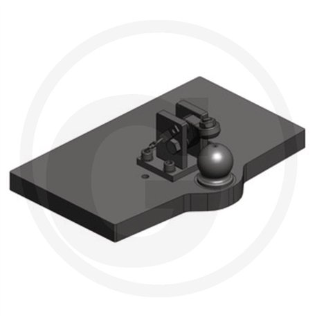 Płyta nośna K80 396/596/50 4000kg Scharmüller 009609220