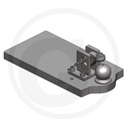Płyta nośna K80 596/296/40 2000kg Scharmüller 009609310