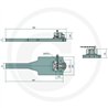 Płyta nośna Piton Fix 990/296/45 2000kg Scharmüller 009610430