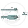 Płyta nośna Piton Fix 957/284/50 3000kg Scharmüller 009612911