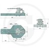 Płyta nośna Piton Fix 567/292/50 3000kg Scharmüller 009613680