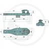 Płyta nośna Piton Fix 670/185/50 3000kg Scharmüller 009614470