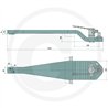 Płyta nośna Piton Fix 1263/296/50 3000kg Scharmüller 009615011