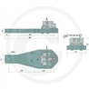 Płyta nośna Piton Fix 700/290/50 3000kg Scharmüller 009616390