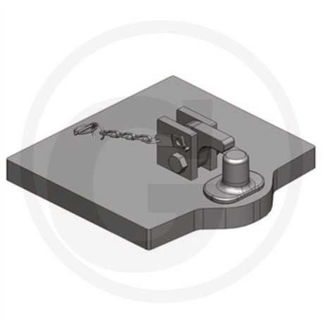 Płyta nośna Piton Fix 396/396/40 2000kg Scharmüller 009619410A01