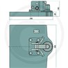 Płyta nośna Piton Fix 396/396/40 2000kg Scharmüller 009619410A01