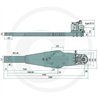 Płyta nośna K110 2309/350/70 4000kg Scharmüller 009623310A02