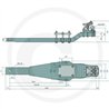 Płyta nośna K80 2290/350/70 4000kg Scharmüller 009643300
