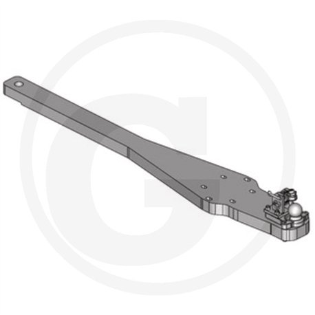 Płyta nośna K80 2290/350/70 4000kg Scharmüller 009643310