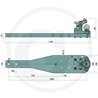 Płyta nośna K80 1142/240/50 4000kg Scharmüller 009643880