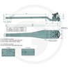 Płyta nośna K80 1565/240/45 3000kg Scharmüller 009644050