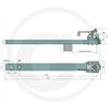 Płyta nośna K80 2225/127/75 4000kg Scharmüller 009644100