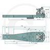 Płyta nośna K80 1060/250/60 4000kg Scharmüller 009645710