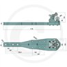 Płyta nośna K80 1178/250/55 3000kg Scharmüller 009645720