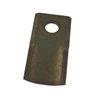 Nożyk kosiarki 116 x 55 x 4mm gat Ø 19mm