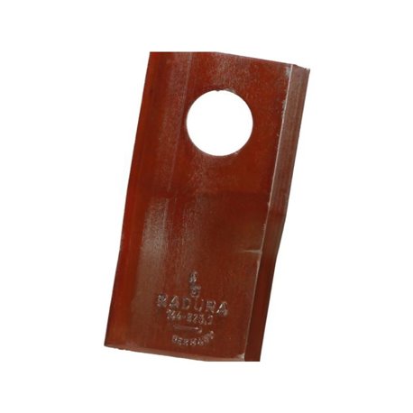 Nożyk kosiarki lewy 90 x 50 x 4mm gat Ø 19mm