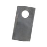 Nożyk kosiarki prawy 90 x 50 x 4mm gat Ø 19mm