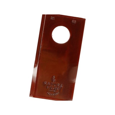 Nożyk kosiarki lewy 93 x 47 x 3mm gat Ø 19mm