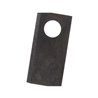 Nożyk kosiarki 83 x 40 x 3mm gat Ø 19mm