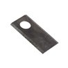 Nożyk kosiarki 83 x 40 x 3mm gat Ø 19mm