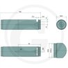 Sworzeń 40x160mm Scharmüller